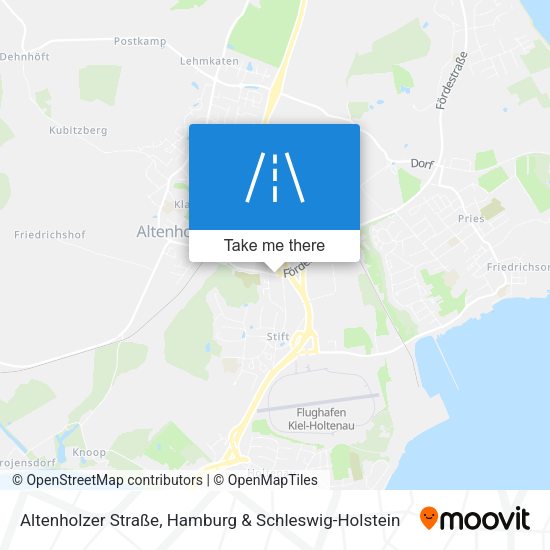 Altenholzer Straße map