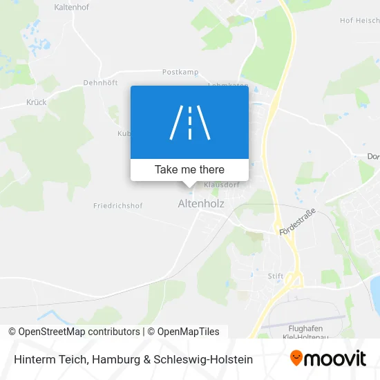 Карта Hinterm Teich