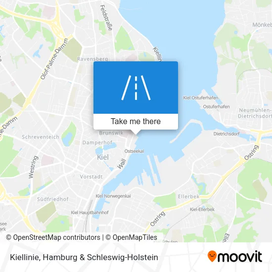 Kiellinie map