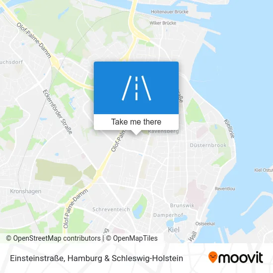 Карта Einsteinstraße