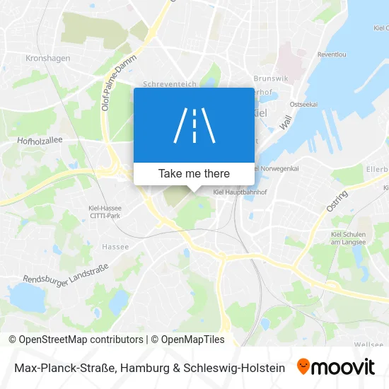 Карта Max-Planck-Straße