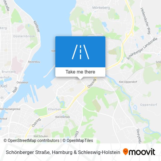 Schönberger Straße map