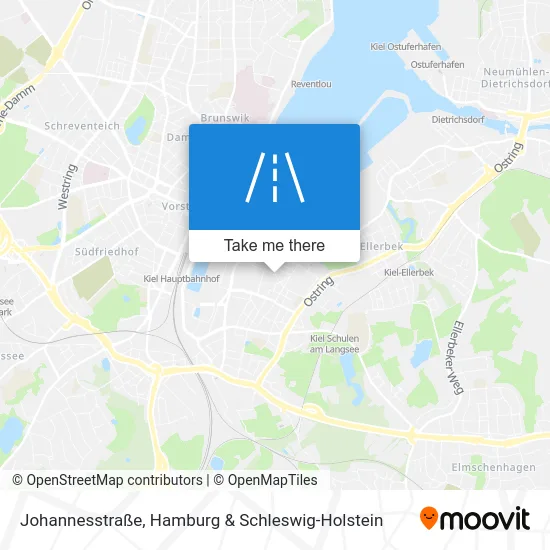 Карта Johannesstraße