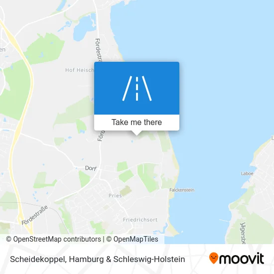 Карта Scheidekoppel