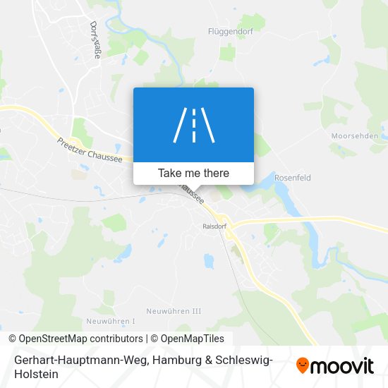Gerhart-Hauptmann-Weg map
