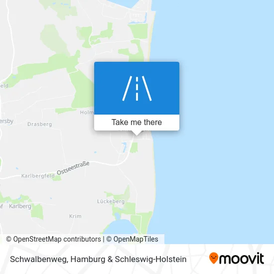 Карта Schwalbenweg