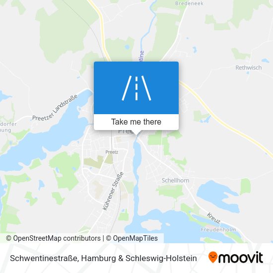 Schwentinestraße map