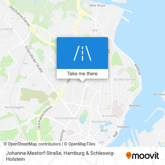 Карта Johanna-Mestorf-Straße