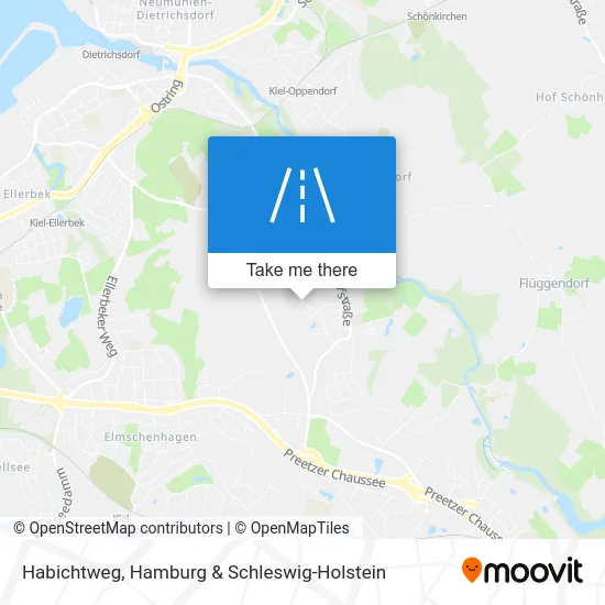 Карта Habichtweg