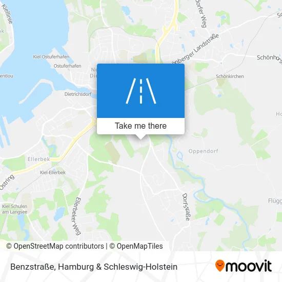 Карта Benzstraße