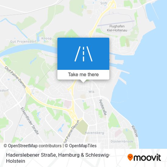 Haderslebener Straße map