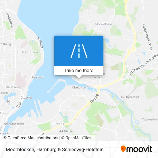 Карта Moorblöcken