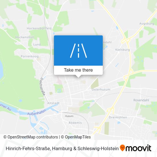 Hinrich-Fehrs-Straße map