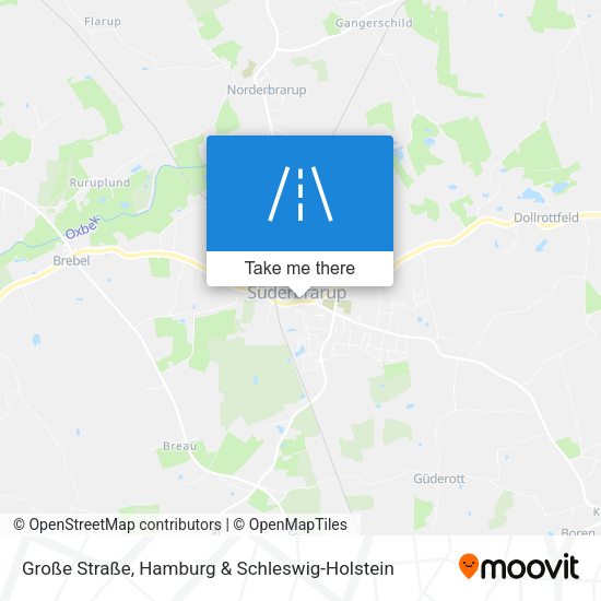 Große Straße map