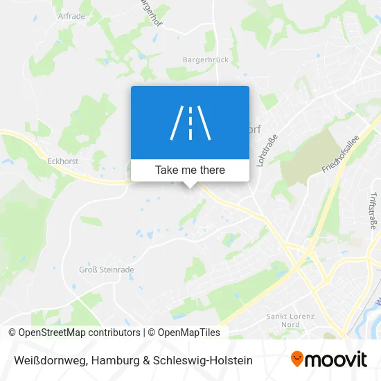 Карта Weißdornweg