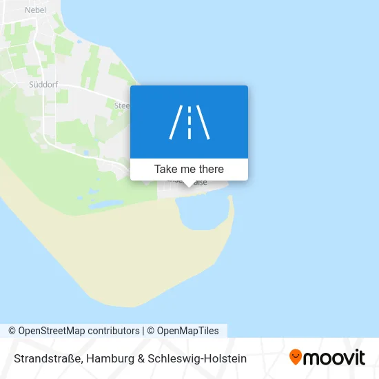 Карта Strandstraße