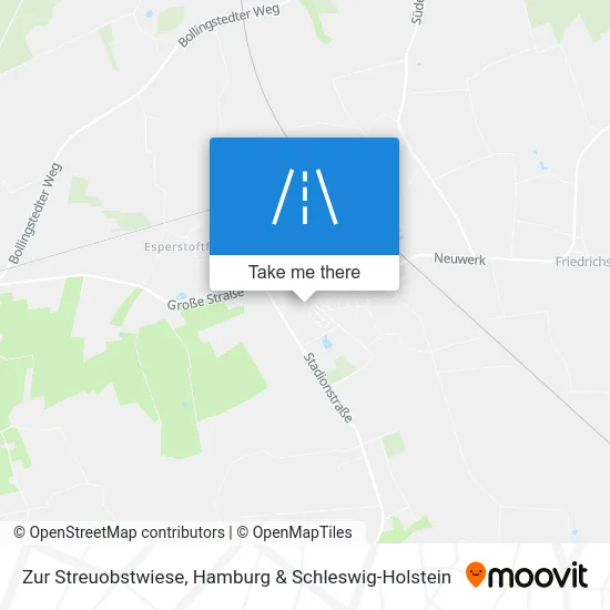 Карта Zur Streuobstwiese