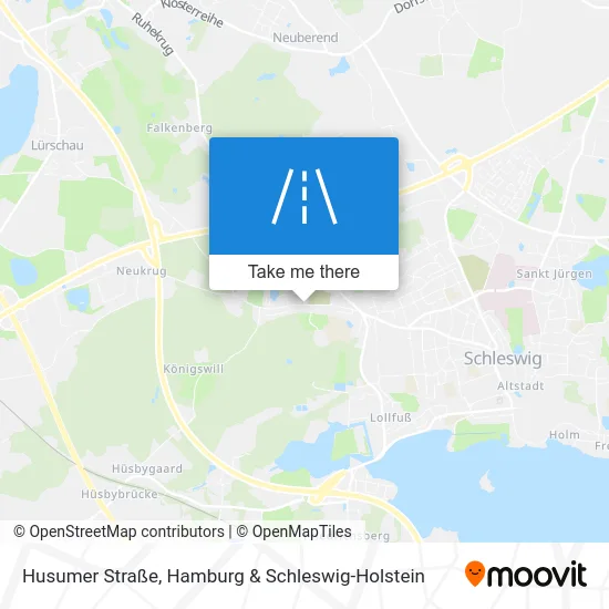 Карта Husumer Straße
