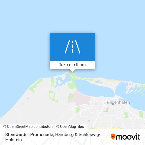Steinwarder Promenade map