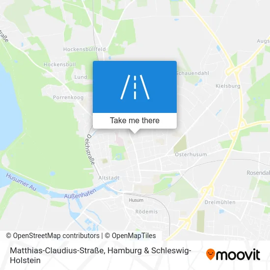 Карта Matthias-Claudius-Straße