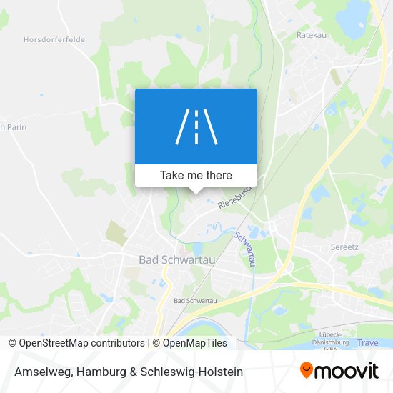 Amselweg map