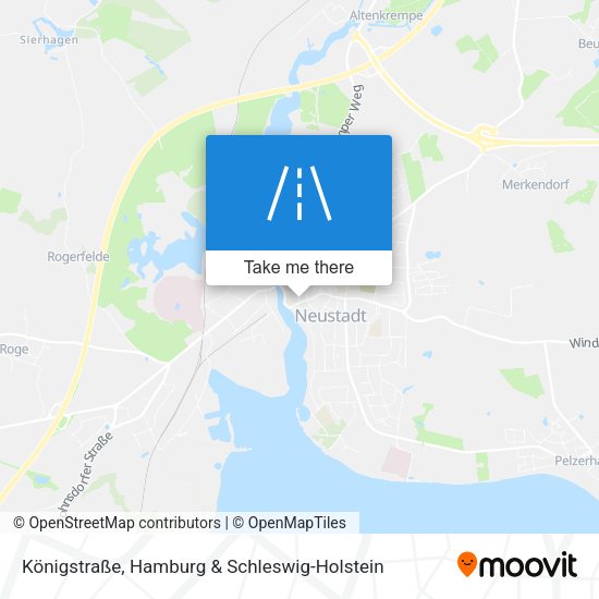 Königstraße map