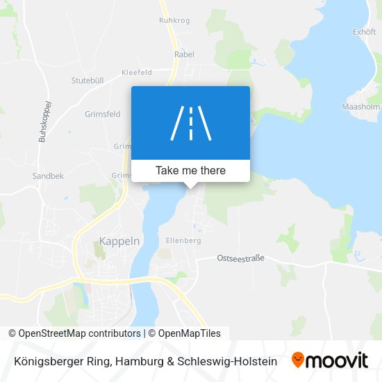 Königsberger Ring map