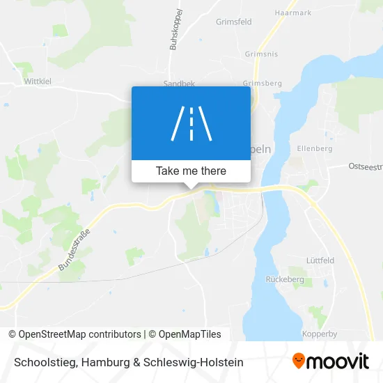Карта Schoolstieg