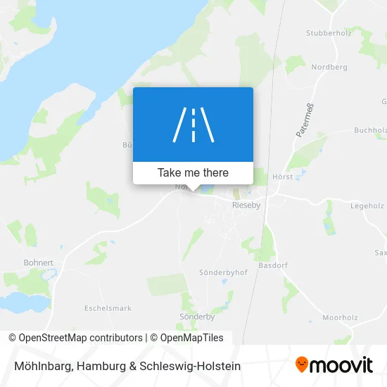 Карта Möhlnbarg