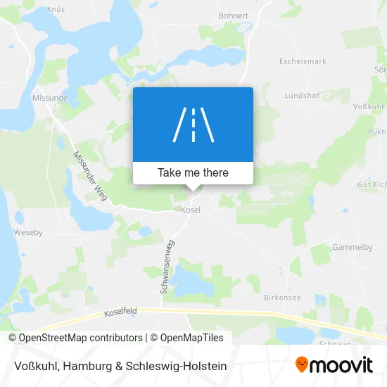 Карта Voßkuhl