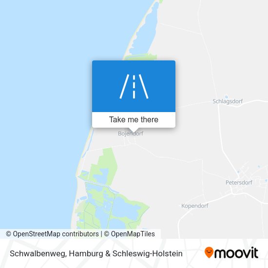 Schwalbenweg map