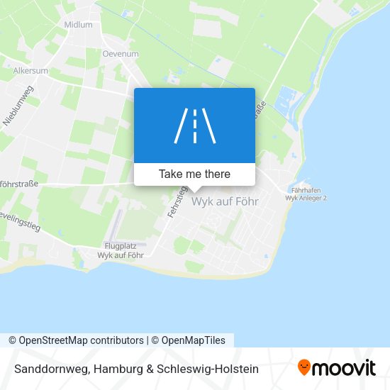 Sanddornweg map