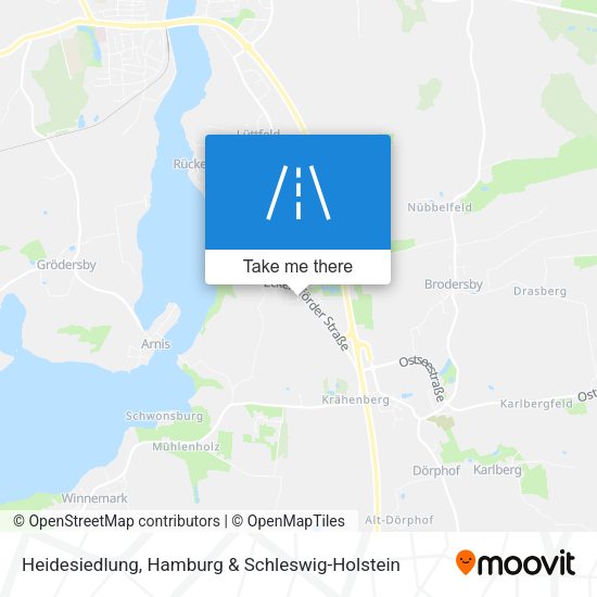 Heidesiedlung map