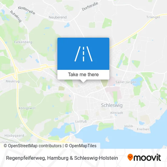 Карта Regenpfeiferweg