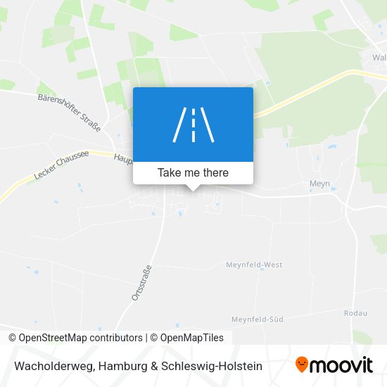 Wacholderweg map