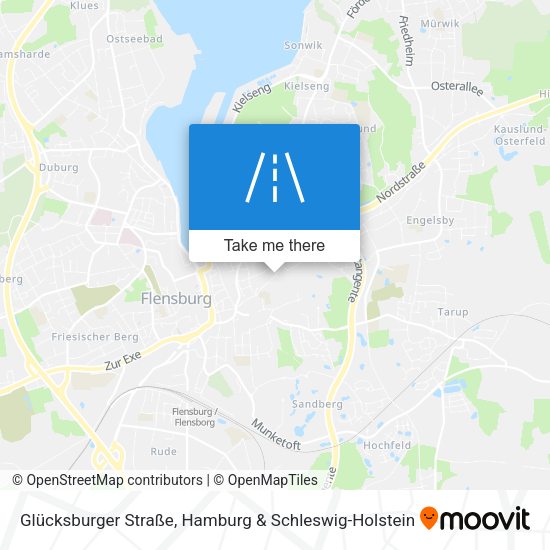 Glücksburger Straße map