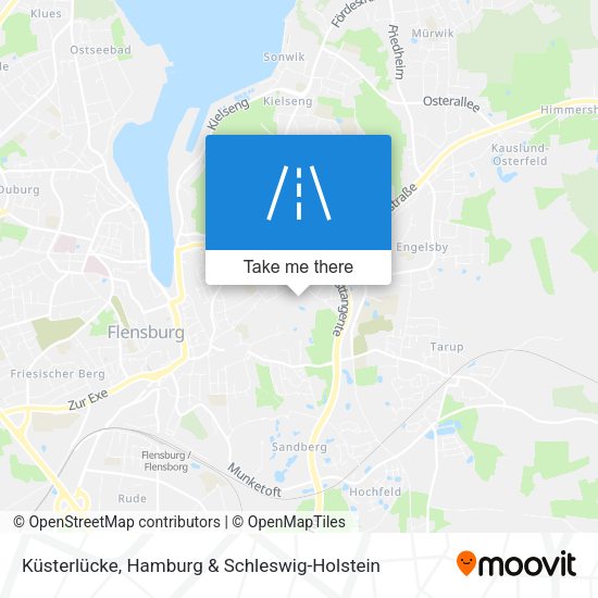 Küsterlücke map