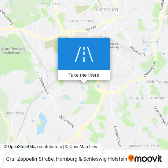 Карта Graf-Zeppelin-Straße