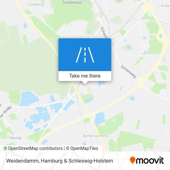 Карта Weidendamm