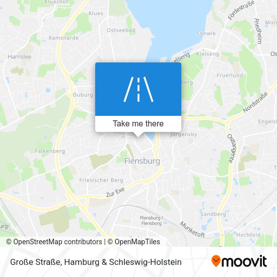 Große Straße map