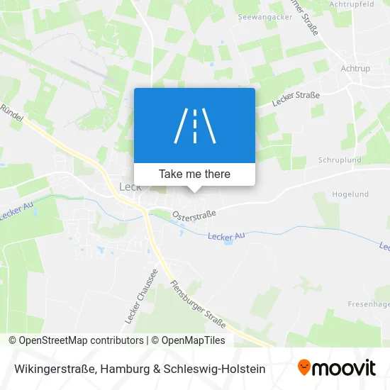 Карта Wikingerstraße