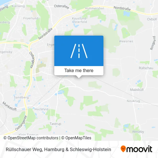 Rüllschauer Weg map