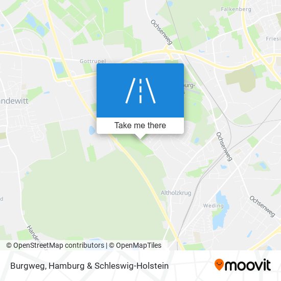 Burgweg map