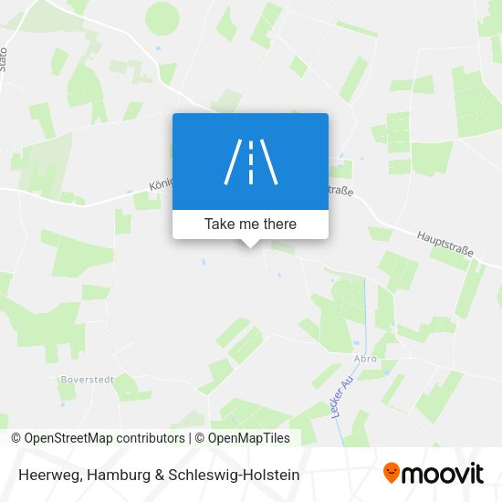 Heerweg map