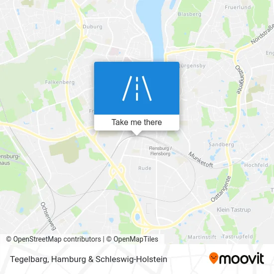 Карта Tegelbarg