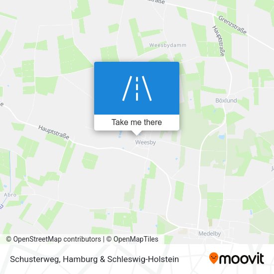 Schusterweg map