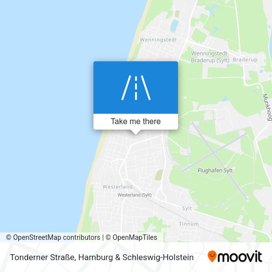 Tonderner Straße map