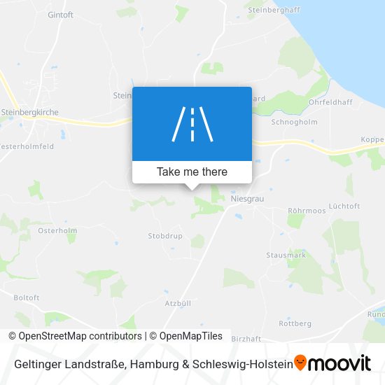 Geltinger Landstraße map