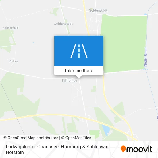 Ludwigsluster Chaussee map