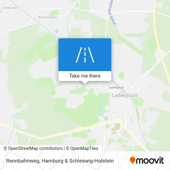 Rennbahnweg map